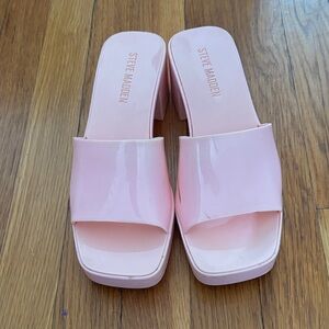Steve Madden Light Pink Mules
